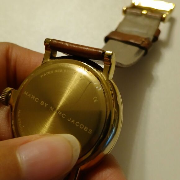 Ladies Marc by Marc Jacobs MBM1316 Gold Tone Stainless Steel Quartz Watch WR50M main image 12